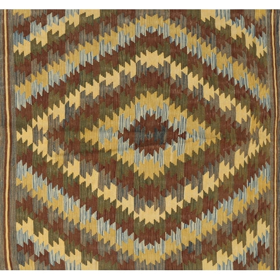 Ahgly Company Machine Washable Indoor Rectangle Contemporary Saddle Brown Area Rugs, 2' x 3'