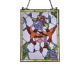 thumbnail image 2 of RADIANCE Goods Tiffany-Style Animal Design Window Panel 18" x 25", 2 of 4