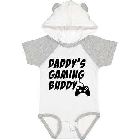 

Inktastic Daddy s Gaming Buddy with Controller Gift Baby Boy or Baby Girl Bodysuit
