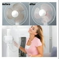 thumbnail image 2 of 3 Pcs Cobweb Duster Bendable Fan Duster Plastic Dust Cleaner Microfiber Head Ceiling Brush Reusable Dirt Remover for Fan, 2 of 8