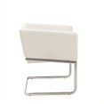thumbnail image 2 of Eurostyle Ari Faux Leather Lounge Arm Chair in White, 2 of 4