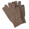 thumbnail image 1 of Guantes de invierno con pantalla táctil Guantes de punto forrados con puños elásticos de lana cálida (Caqui), 1 of 5