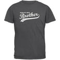 thumbnail image 1 of T-Shirt Adulte Meilleur Frère du Monde Gris Foncé, 1 of 1