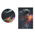 thumbnail image 5 of Yayeee Garden Flag 12" x 18" Double Sided Outdoor Yard Lawn Holiday Decorations, Black Astronaut, 5 of 6