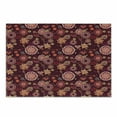 thumbnail image 1 of Floral Cutting Board, Vintage Rich Foliage Pattern Ornamental Spring Flowers and Circles, Decorative Tempered Glass Cutting and Serving Board, Small Size, Orange Maroon and Yellow, by Ambesonne, 1 of 1