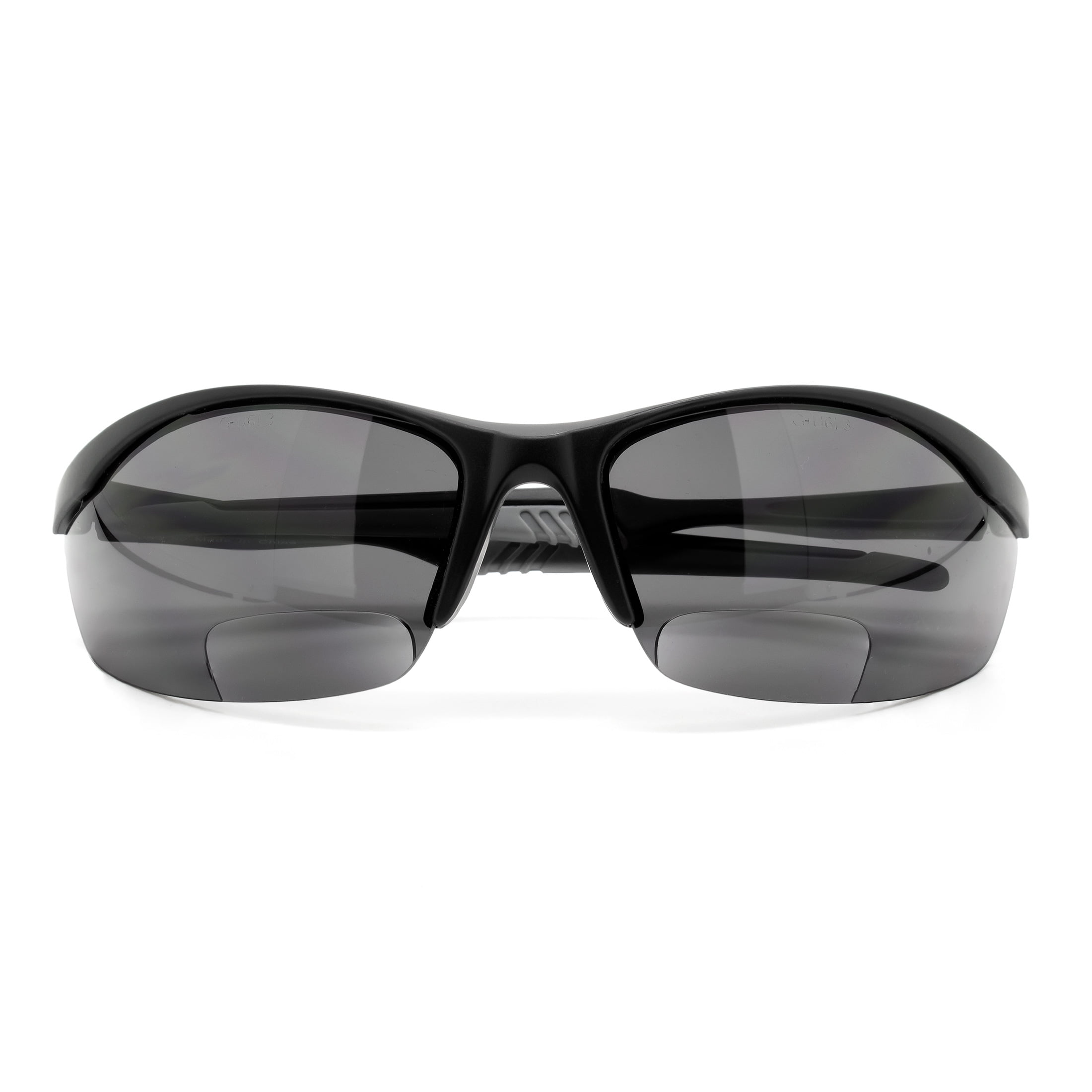 The Influencer Polarized Bifocal Reading Sunglasses Black Open Road Blue  2.5 - Newegg.com