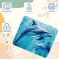 thumbnail image 3 of Dolphin Printed Square Mouse Pad, 8.3x9.8 Inch Non-Slip Rubber Bottom Gaming Mouse Pad for Office Use, 3 of 6