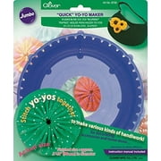 CLOVER 83020 Quick Yo Yo Maker-Jumbo Round 3-1/2"