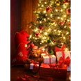 thumbnail image 1 of BSDHOME Polyester 5x7ft Christmas Photography Backdrop Christmas Tree and Bear Gift Background, 1 of 3