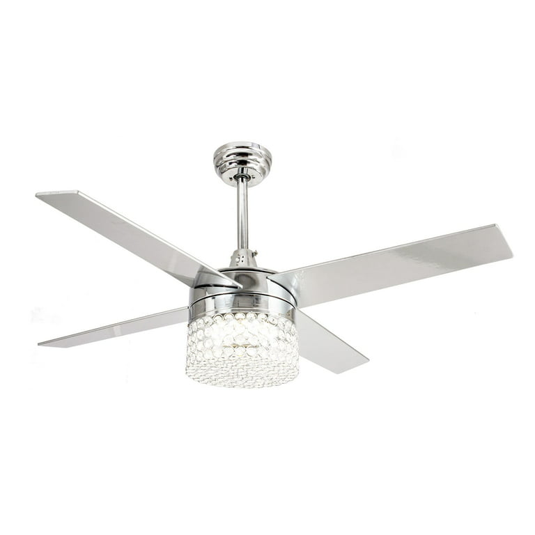 48 Inch Crystal Ceiling Fans With