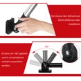 thumbnail image 4 of kurtrusly Aluminum Alloy Easy Install Flag Pole Mount Bracket Materials Wide Range Application Matte Surface Black, 4 of 6