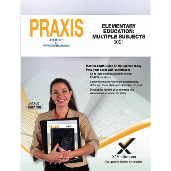 Pre-Owned Praxis Elementary Education: Multiple Subjects 5001 (Paperback) 1607874601 9781607874607