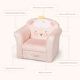 thumbnail image 6 of Yardi Yard Kids Lamb Sofa Children Armrest Couch, Toddler Chair for Kids, 6 of 11