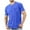 Light Blue, variant on breaise Men's Short Sleeve Solid Crew Neck T-Shirt Casual Athletic T-Shirts Regular Fit Gym Running Activewear Workout Casual Tshirt