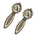 thumbnail image 2 of Woodpecker Book Accessories: Vintage Copper-Colored Lace Bookmarks – Set of 2 Stainless Steel Book Markers for Readers and Book Lovers, 2 of 5