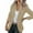 Khaki, variant on Manxivoo Womens Blazer Women's Casual Solid Color Suit Jacket Lapel Keep Warm and Slim Loose Long Sleeve Fashion Cardigan Coat Blazer Jacket Blue
