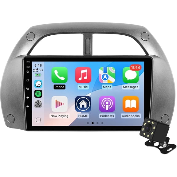 GriNave 2G 32G Android 14 Car Stereo for Toyota RAV4 2001-2006 Radio Wireless Carplay/Android Auto/GPS/Bluetooth/FM