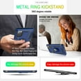 thumbnail image 5 of Compatible for Samsung Galaxy S20 FE/S20 FE 5G Case 6.5-inch with HD Screen Protector,  Military-Grade Protective Phone Case with Magnetic Kickstand Ring for Samsung S20 FE/S20 FE 5G Blue, 5 of 15