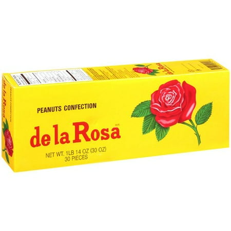 De La Rosa Marzipan - De La Rosa De La Rosa Peanut Candy, 30 ea