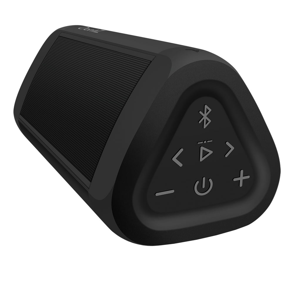 Oontz Angle 3 Ultra Portable Bluetooth Speaker 100ft Wireless Range Ipx 6 Splashproof Black