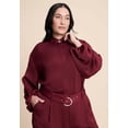 thumbnail image 2 of ELOQUII Women's Plus Size High Low Hem Tunic, 2 of 4
