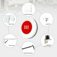 thumbnail image 4 of 2X Tuya Smart ZigBee SOS Button Sensor Alarm Elderly Children Alarm Emergency Help Switch Tuya Smart Life Remote Control, 4 of 8
