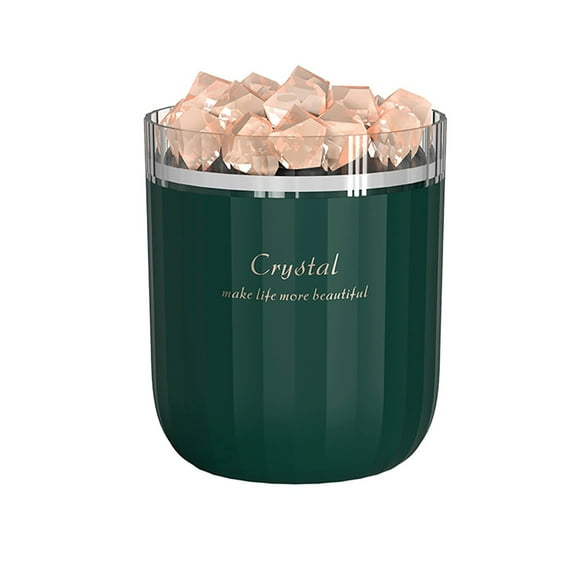 Gcvizuso Humidifier, Humidifier for Room, Crystal Stone Lamp Humidifier USB Charging Student Spray Lamp