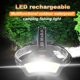 thumbnail image 3 of Naiovety 7000K 700lm COB LED faro potente recargable ajustable 4 modos faro senderismo correr Camping escalada lámpara Ropa Deportiva, Zapatos, 3 of 6