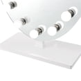 thumbnail image 6 of Impressions Vanity Heiress Plus Tabletop Vanity Mirror with Lights, Makeup Desk Mirror (White), 6 of 6