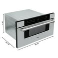 thumbnail image 5 of 30 in. Microwave Drawer, 1.2 cu. ft. Capacity in Stainless-Steel (KM-MD30-SS), 5 of 13