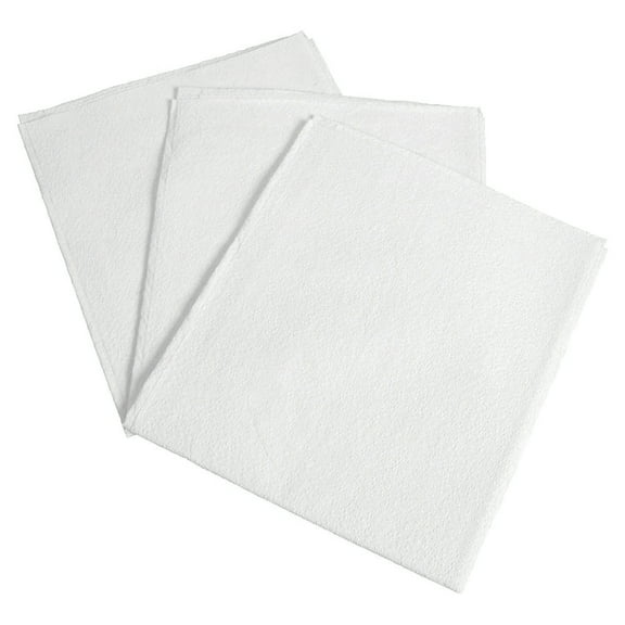 BodyMed 2-Ply Drape Sheets, 40" x 48", White, Case of 100 Sheets