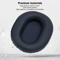 thumbnail image 4 of Almohadillas de espuma viscoelástica con aislamiento acústico, Ajuste cómodo parauriculares wh ch710n wh ch720n wh xb900n wh rf400 mdr rf895rk, con espuma de cuero proteico, 4 of 7