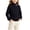 Black, variant on Besolor Kids Toddler Girls Clothes Sweaters Fall Casual Warm Ruffled Turtleneck Long Sleeve Knitted Pullover Tops(9-10 Years,Pink)