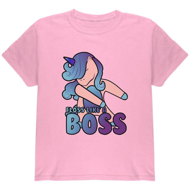 Fil Dentaire comme un Patron Fil Dentaire Unicorn Danse T-Shirt Jeunesse