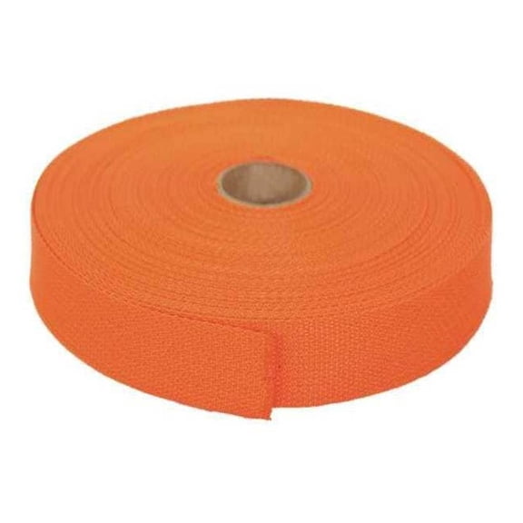 Bulk-Strap Webbing,Polypropylene,1" W,Orange P01102OR