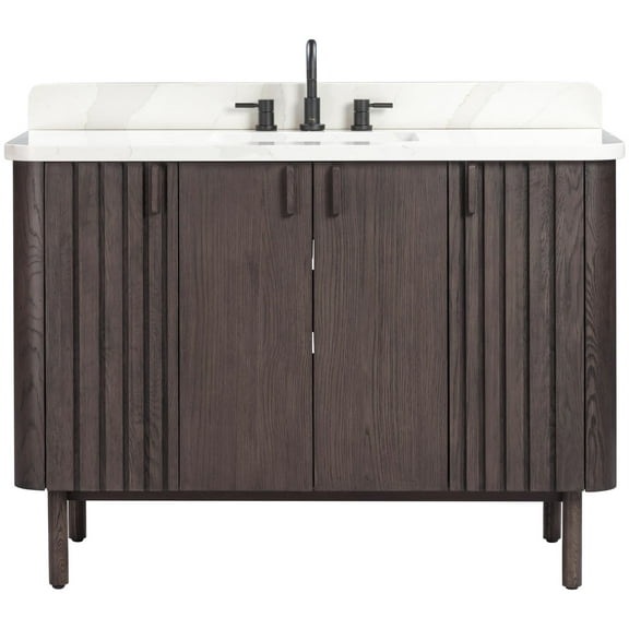 Avanity Blakely-Vs49 Blakely 48" Free Standing Single Basin Vanity Set - Brown Oak