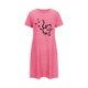 thumbnail image 5 of Camisón corto de talla grande para mujer, camisón de manga corta con estampado de pecho a la moda, camisón para mujer, 5 of 7