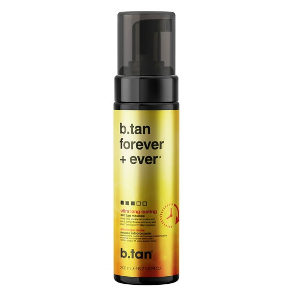 b.tan forever ever - self tan mousse, 6.7 fl oz