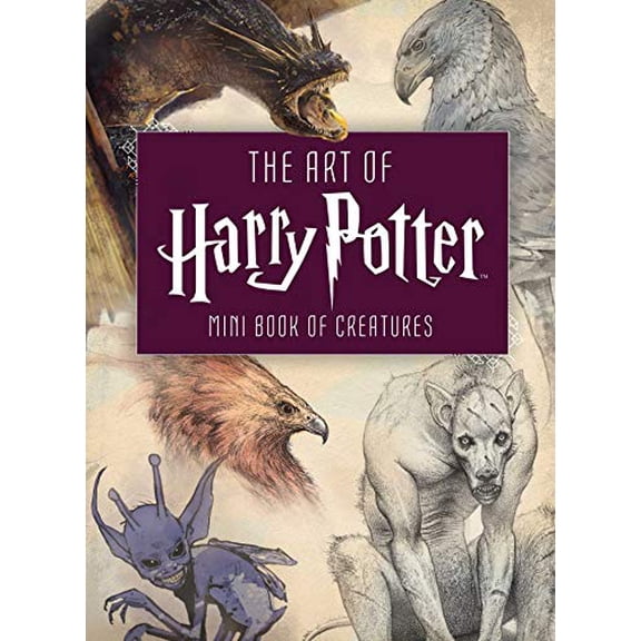 Pre-Owned The Art of Harry Potter (Mini Book): Mini Book of Creatures (Hardcover) 1683834577 9781683834571