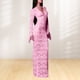 thumbnail image 5 of Vestido Atractivo Vestido ajustado para mujer Estilo elegante Traje diario con cuello en V profundo para mujer (Rosa S) Cgtredaw para Mujer Rosa T S, 5 of 6