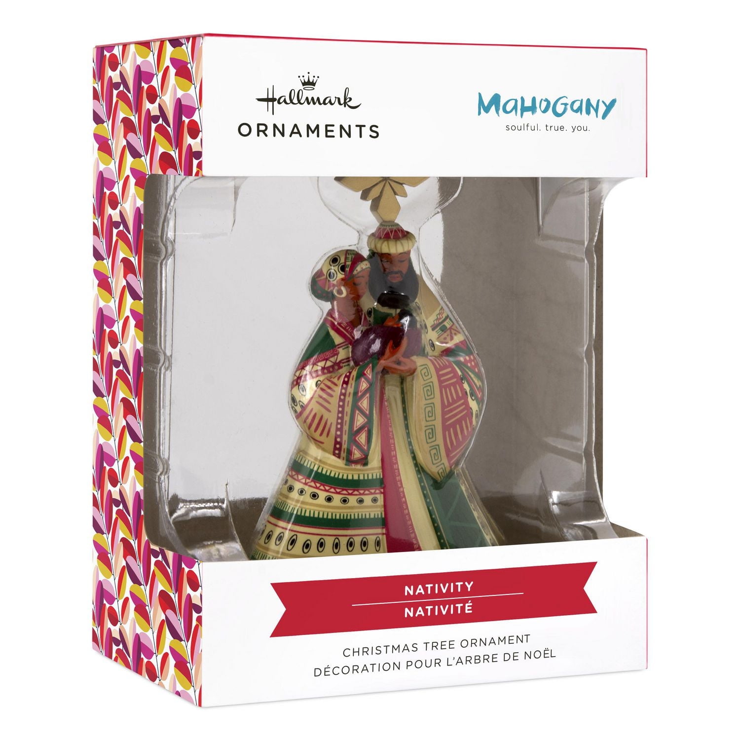 Hallmark Christmas Ornament (Mahogany Nativity)