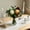 Multicolor-2A, variant on MMJ Artificial Flowers Bouquet Understated Vintage Style Faux Floral Arrangement Home Vase Centerpiece 15.75x7.48x1.97in