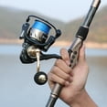 thumbnail image 5 of Sougayilang Spinning Telescopic Rod and Spinning Reel Fishing Combo with Surf Pole 13+1 BB Smooth Fishing Reels, 5 of 7