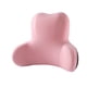 thumbnail image 5 of Almohada de apoyo lumbar Cojín de respaldo de silla transpirable Accesorios de cojín de apoyo Rosa, 5 of 8