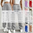 thumbnail image 3 of Inleife Women's Fashion Solid Color Bundling Of Feet Trousers Drawstring Full Length Cuffed Pants with Pocket, 3 of 4