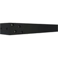 thumbnail image 2 of Ekena Millwork 2 1/2"W x 20"D x 4"H Hidden Support Steel Heavy Duty Bracket w/ Back Plate, Powder Coated Black, 2 of 10