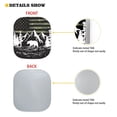 thumbnail image 4 of Binienty Peak Bear Sun Shade for Car Windshield Car Sunscreen Blocks UV Rays and Keeps Vehicle Cool Folding Car Sun Shade for Front Window Universal for Auto Truck Van SUV 2 Pcs, 4 of 6