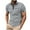 Gray B, variant on Zunfeo Mens Casual T-Shirts- Leisure Top Fashion Polo Shirts Gradient Pullover Turn-Down Collar Short Sleeve Jacket White