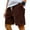 AR18-Wine, variant on Lumtrix Mens Corduroy Shorts Casual 5 Inch Elastic Waist Drawstring Summer Beach Sports Loose Fit Shorts With Pocket Green 3xl
