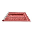 thumbnail image 2 of Ahgly Company Machine Washable Indoor Rectangle Abstract Red Modern Area Rugs, 6' x 9', 2 of 4